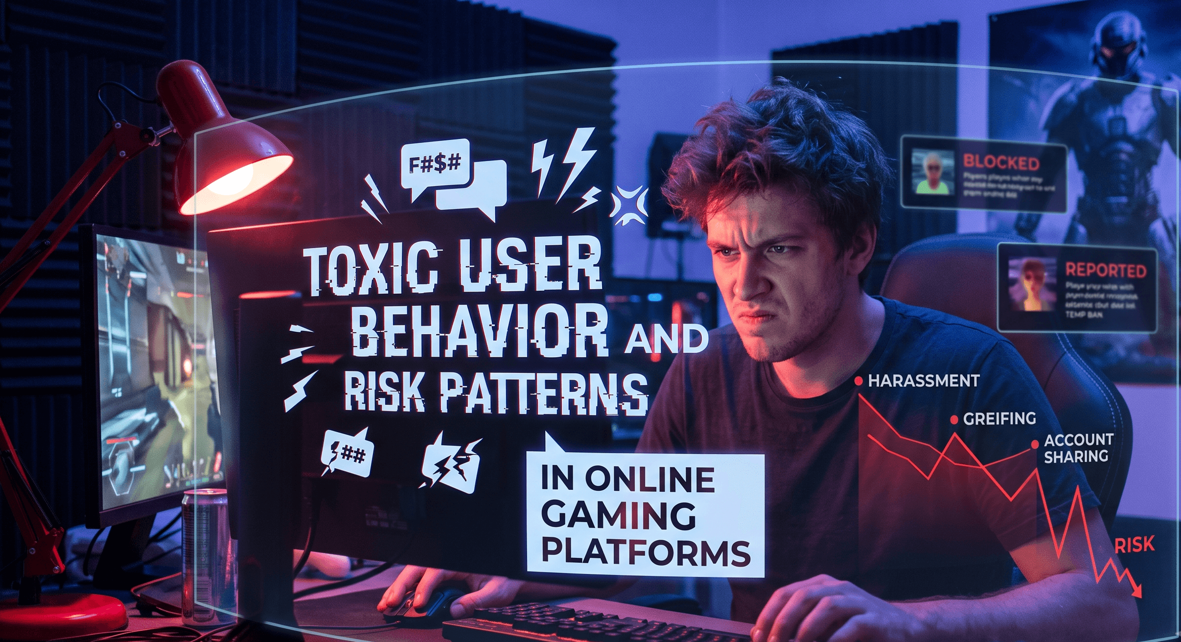 ANALYZING TOXIC USER BEHAVIOR AND RISK PATTERNS IN ONLINE GAMING PLATFORMS