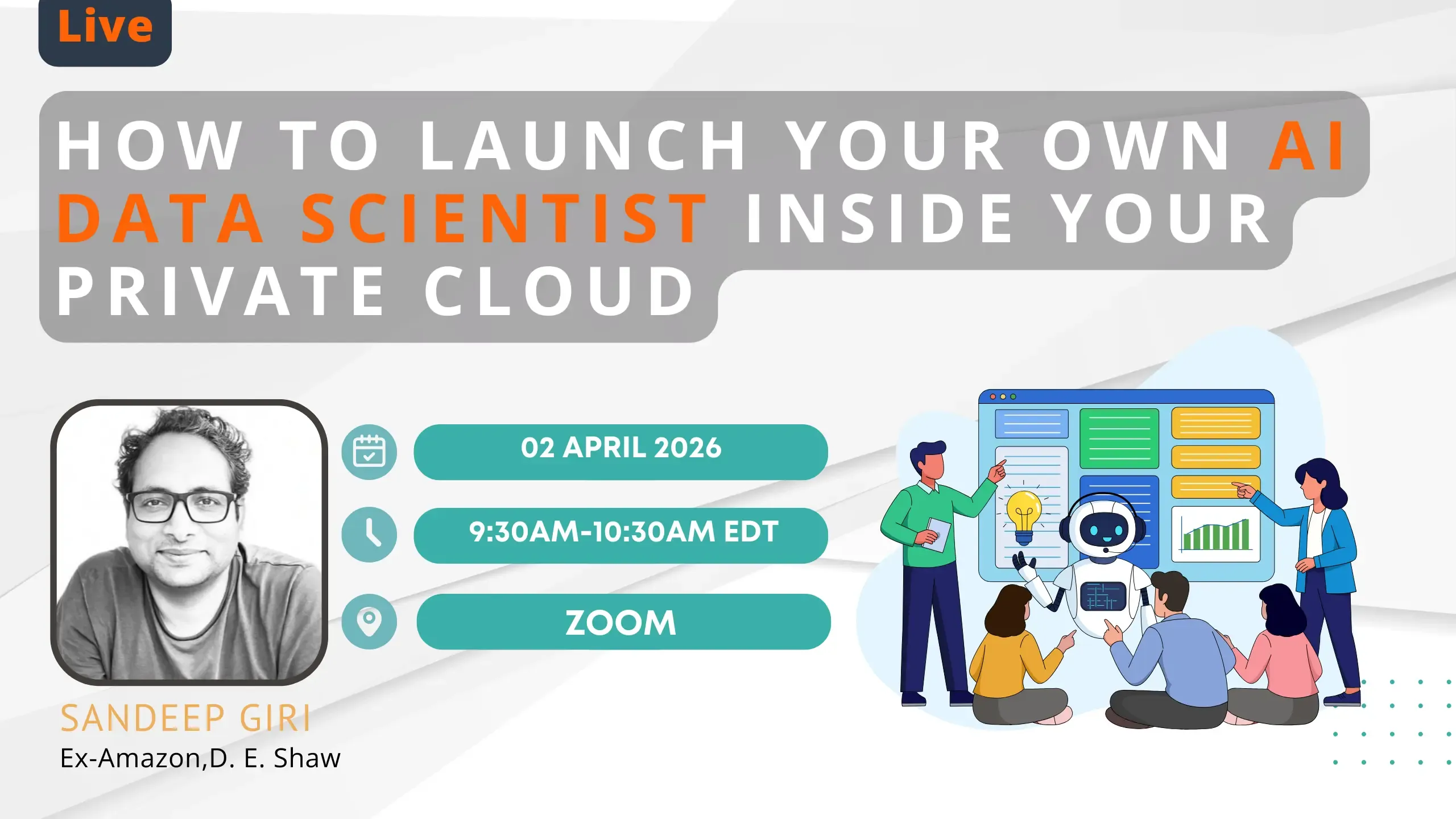 How to Launch Your Own AI Data Scientist in Your Private Cloud (Desktop)