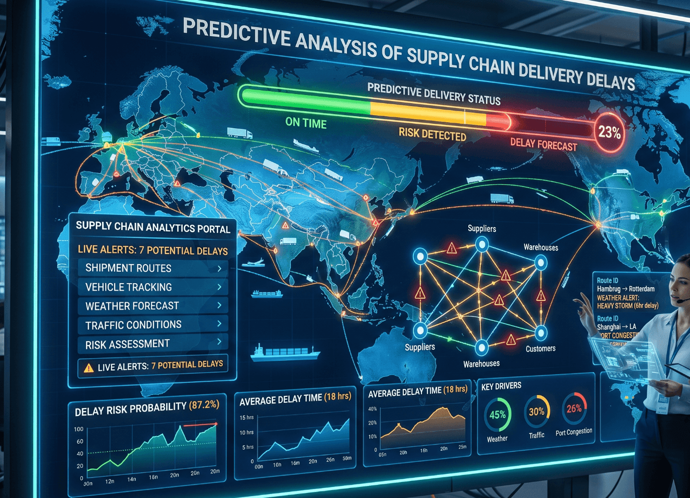 Predictive Analysis of Supply Chain  Delivery Delays